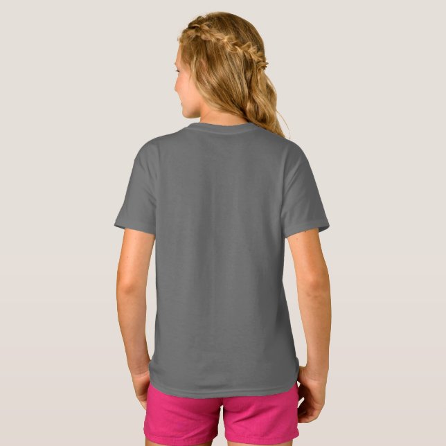 vara lycklig "killar t shirt" shirt (Hel baksida)