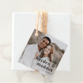 Våra Märkre för morgondagens bröllop Gåvor Etiketter