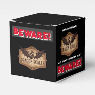 VARA MEDVETEN! Dragon Scales Halloween fest Spooky Presentaskar
