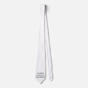 Vara Merry och Bright, God jul Neck Tie Slips