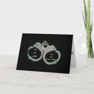VARA MIN VALENTINE "WIFE" ELLER UNDER ARREST HELGKORT