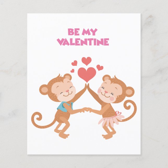 vara mina valentindagar - lycklig flygblad (Framsidan)