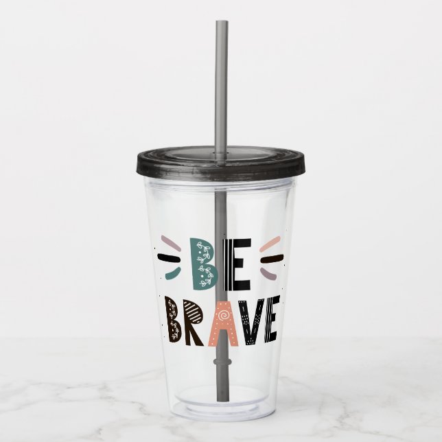 vara Modig Take Away Mugg (Framsida)