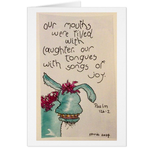 Våra Mouths... Hälsningskort (Framsidan)