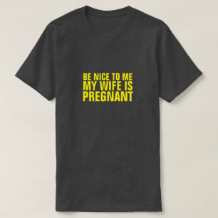 VARA NICE FÖR MIG.. MIN VIKT ÄR GRAVIDA T-SHIRT. TEE