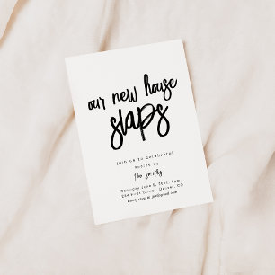 Våra nya husslappar inbjudningar