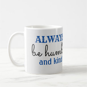vara ödmjuk kaffemugg