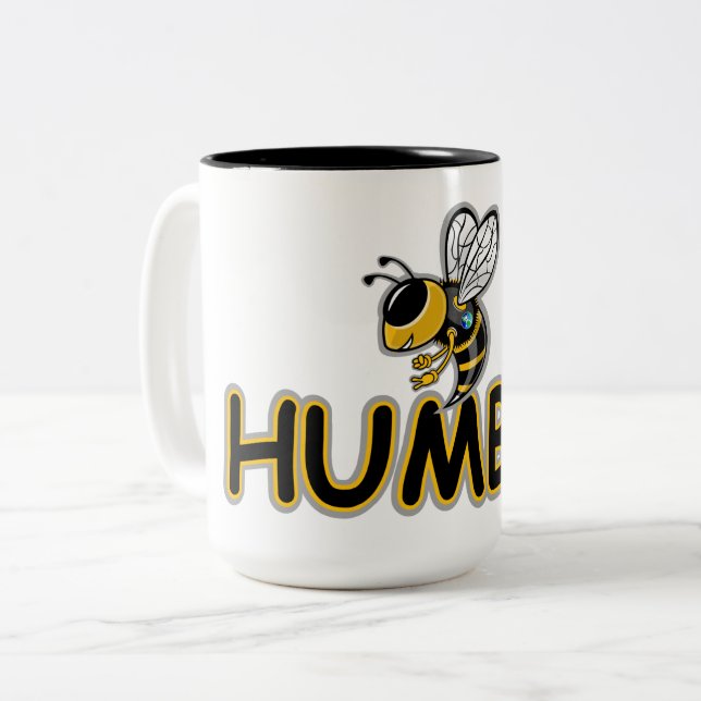 VARA ÖDMJUK  Två-Tonad MUGG (Framsida vänster)