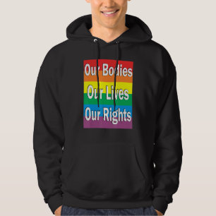 Våra organ lever våra Höger mot homofobi Hoodie