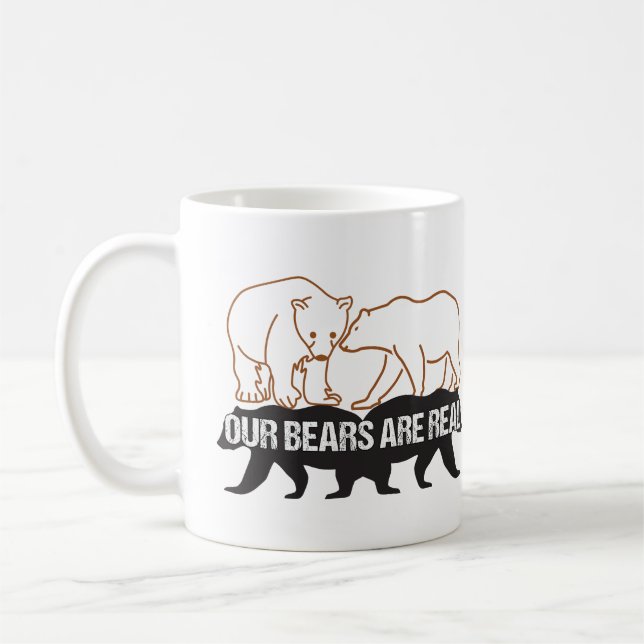 Våra päron är verkliga.. kaffemugg (Vänster)
