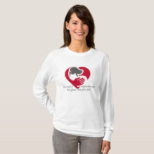 Våra perfekter har aldrig mindre än 4 fot t-shirt