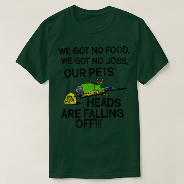 VÅRA PETS-HUVUD ÄR PÅ VÄG. T SHIRT (Design framsida)