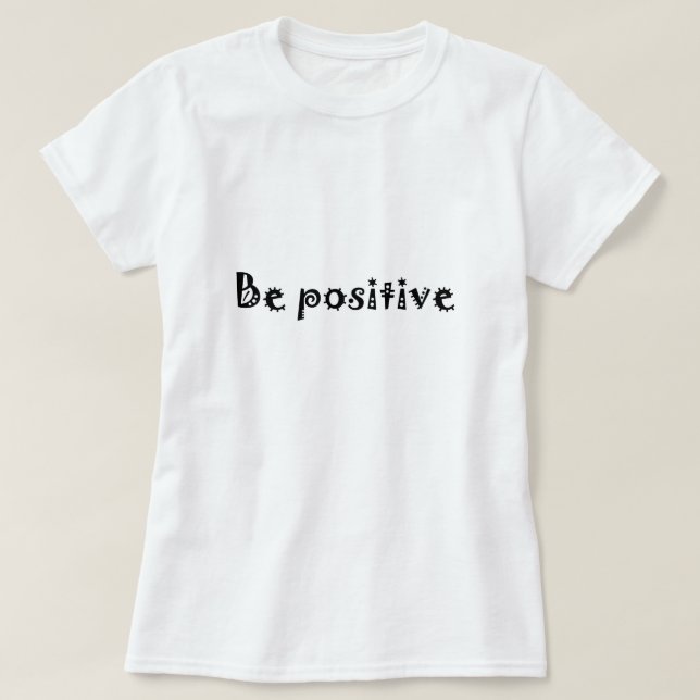 vara positiv tee shirt (Design framsida)