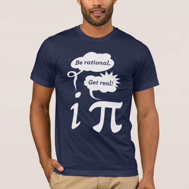 vara rationell! Verkligen! T-shirt (Framsida)