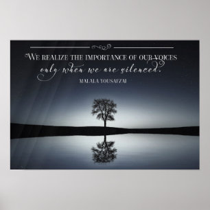 Våra Rösters Betydelse Poster
