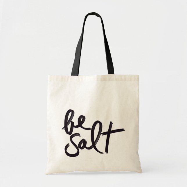 vara salt lätt till tygkasse (Framsidan)