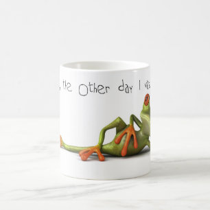 Vara slö grodan kaffemugg