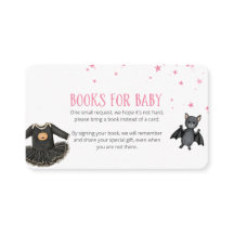 Våra små Boo flicka baby shower böcker för bebis