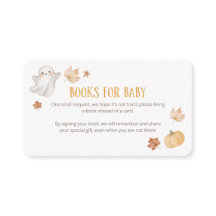Våra små Boo höst baby shower böcker för bebis