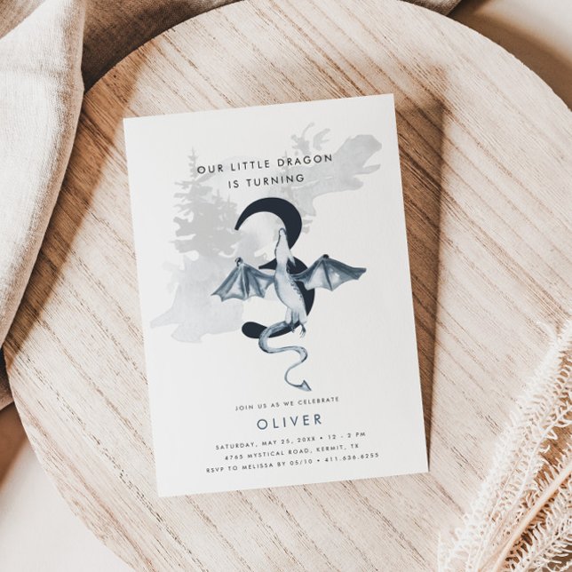 Våra små drakpojkar 3:e födelsedag inbjudningar (Skapare uppladdad)