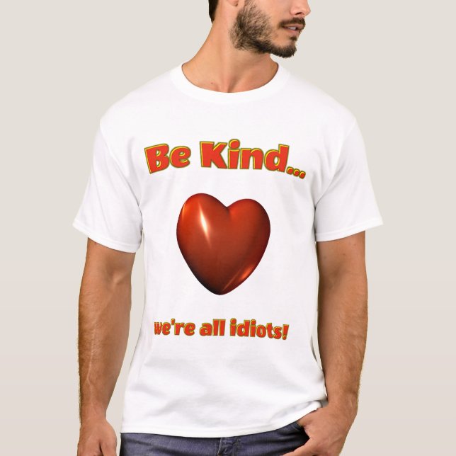 vara snäll t shirt (Framsida)