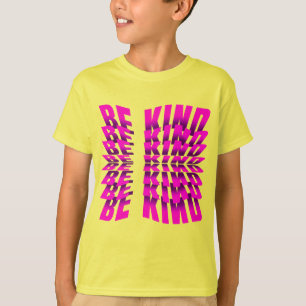 VARA SNÄLL TEXTEFFEKT ROSA TYPOgRAFI T Shirt