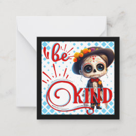 Vara sockerart Skull Anteckningskort