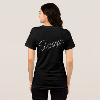 "vara starka kvinnliga inspirerande svarta motiv t shirt