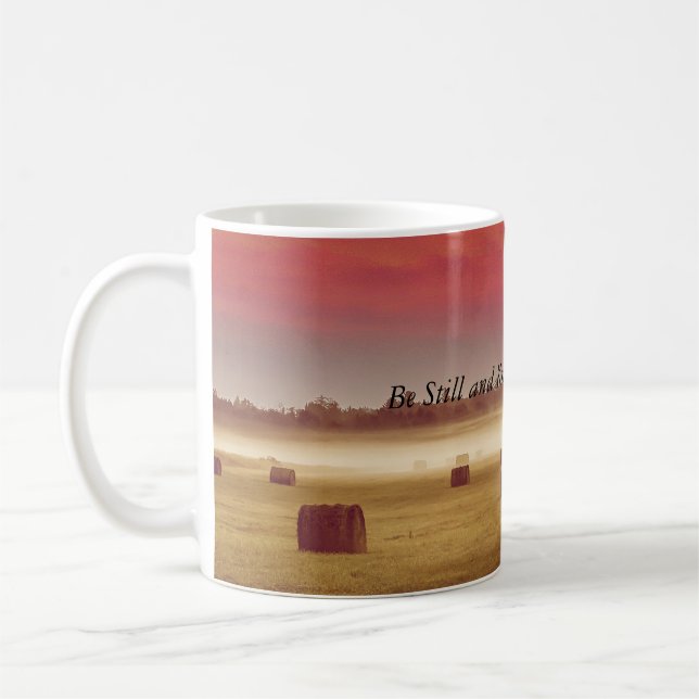 vara stilla och veta kaffemugg (Vänster)