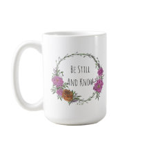 Vara stilla och veta kaffemugg