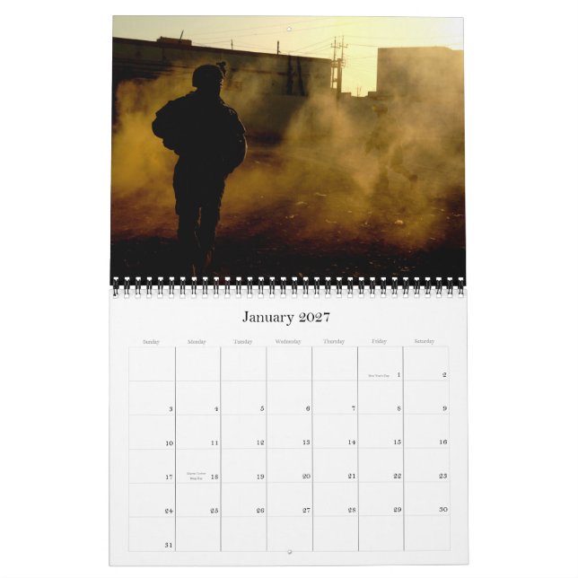 Våra trupper 2012 kalender (Jan 2027)