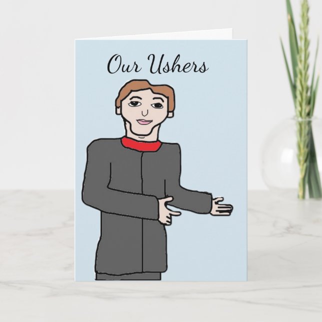 Våra vaktmästare kort (Framsida)