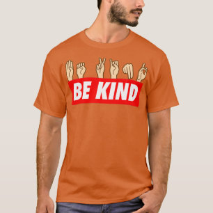 vara vänliga teckenspråk 26 t shirt