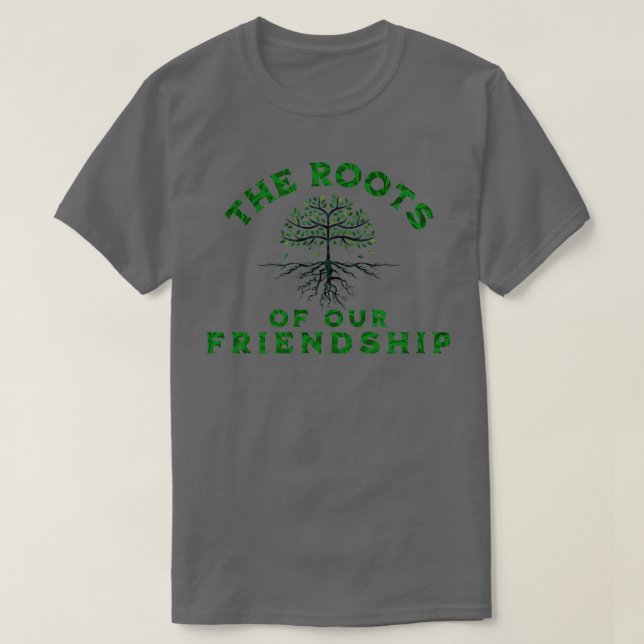 Våra vänskaper i älskare t shirt (Design framsida)