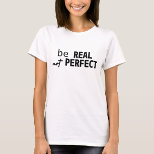 VARA VERKLIG INTE MOTIVERAD PERFEKT TYPOGRAFI T SHIRT
