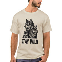 VARA VILD – T-shirt med vilda djur som inspiration