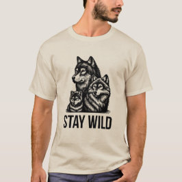 VARA VILD – T-shirt med vilda djur som inspiration