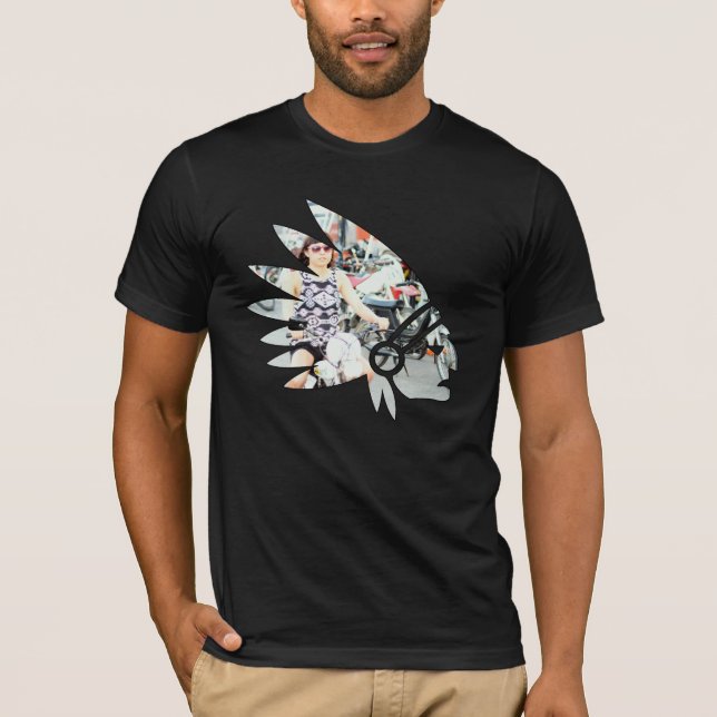 Varad nedstämd flicka för Tomahawk amerikan Tee Shirt (Framsida)
