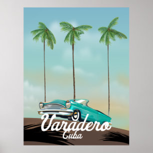 Varadero Cuba Travel-affisch Poster