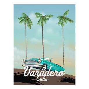 Varadero Kuba Resa affisch Fototryck