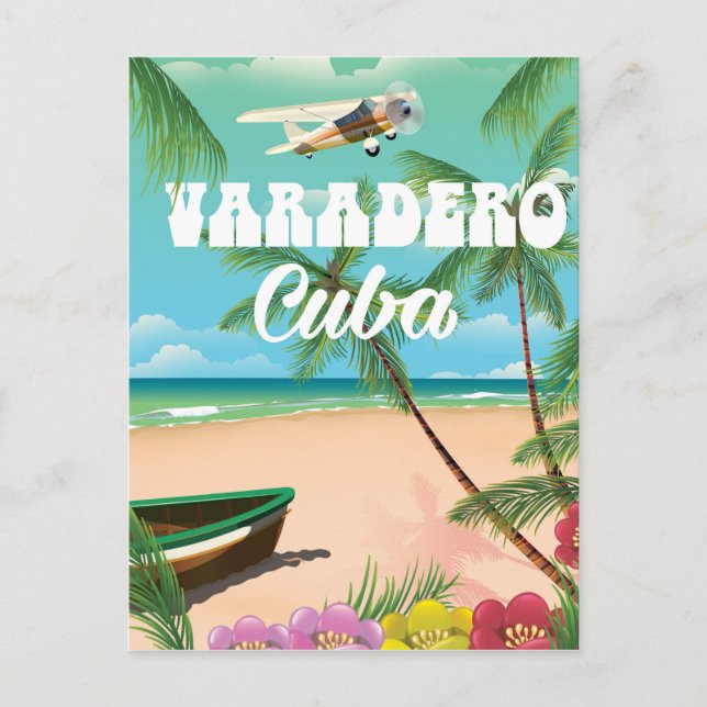 Varadero Kubas semester poster Vykort (Framsida)