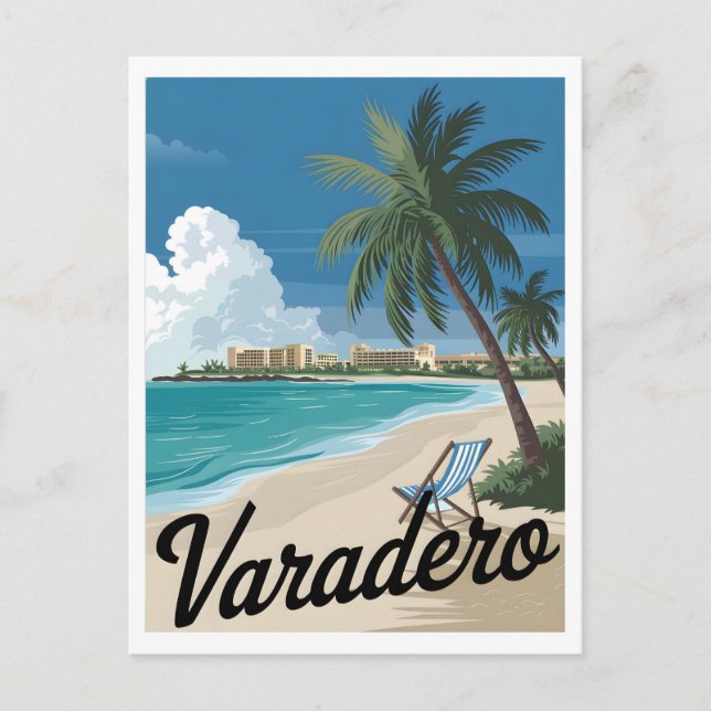 Varadero Vintage Vykort (Framsida)
