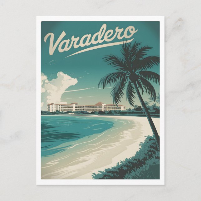 Varadero Vintage Vykort (Framsida)