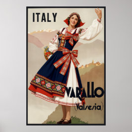 Varallo, Italien researesaffiche. Poster