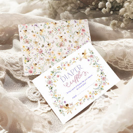 Vårälva Blomsterträdgård Baby Blöja Lotteri Tilläggskort
