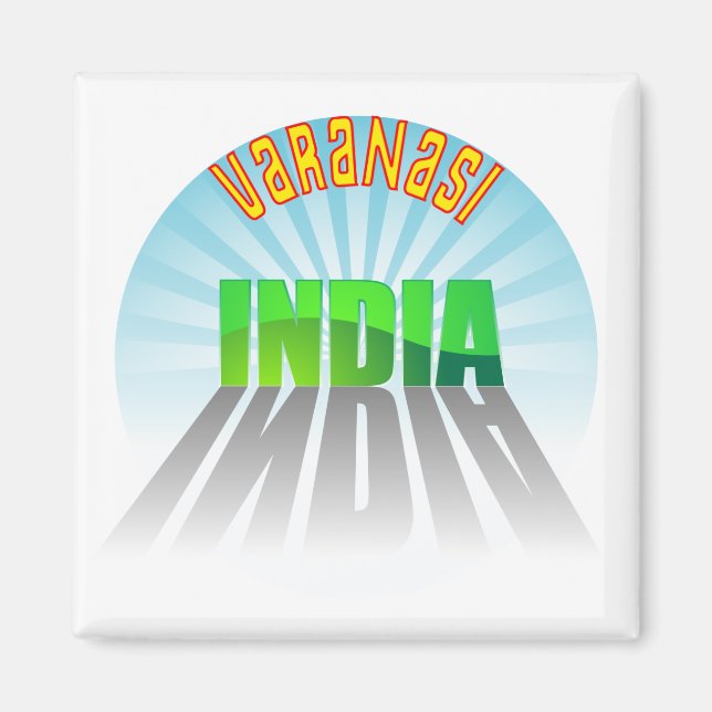 Varanasi Magnet (Framsidan)
