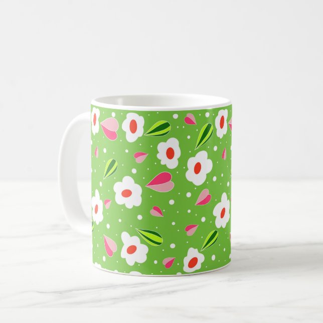 Vårängslek Kaffemugg (Framsida vänster)
