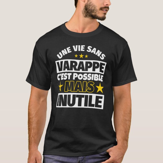 Varappe tablecloth ett liv utan Varappe är Possi T Shirt (Framsida)