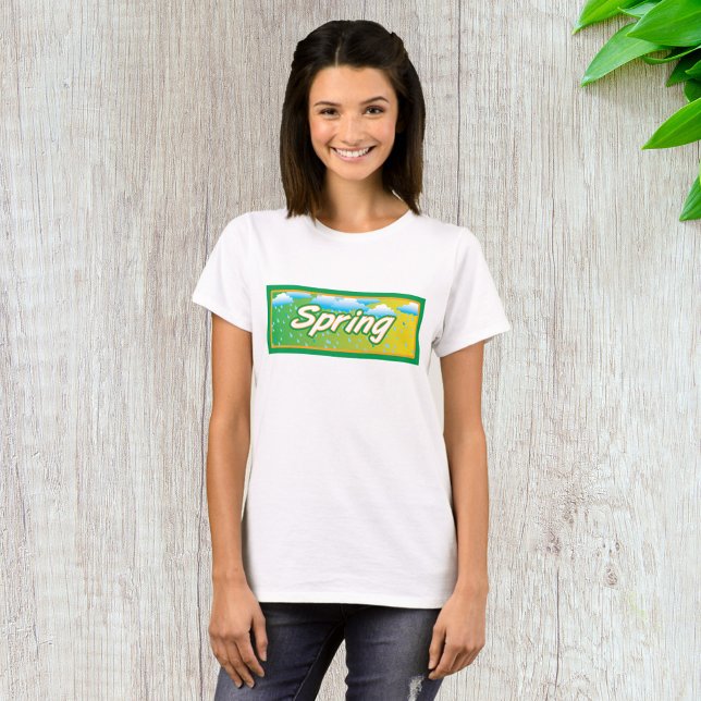 Vårbanner skylt t shirt (Skapare uppladdad)