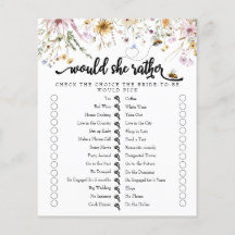 Vårblomma | Bi | Bröllopsduschspel